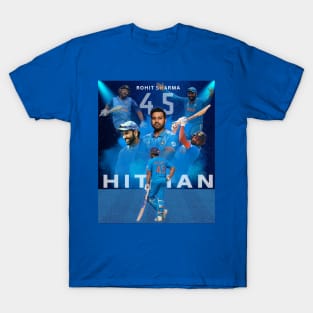 Rohit Sharma - Indian Cricket Team captain - Team India T-Shirt